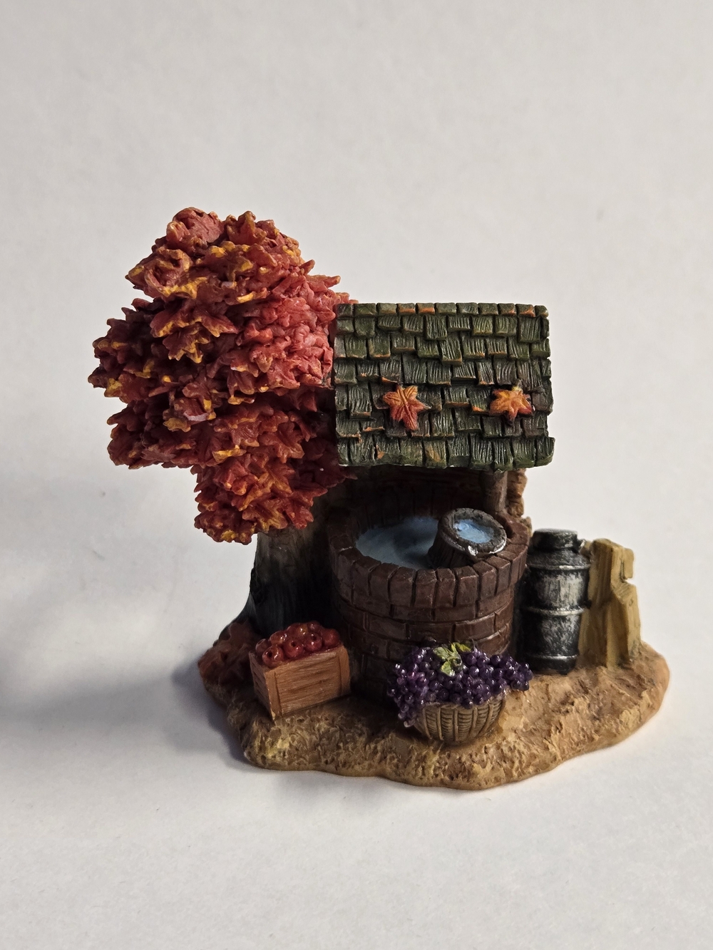 Rite Aid Corp. Resin Fall Harvest Figurine Item# 932161 EUC 3.25"x3"x2"